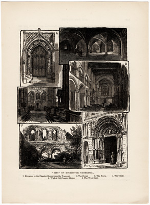 'Bits' of Rochester Cathedral